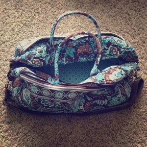Quilted Vera Bradly Diaper Bag